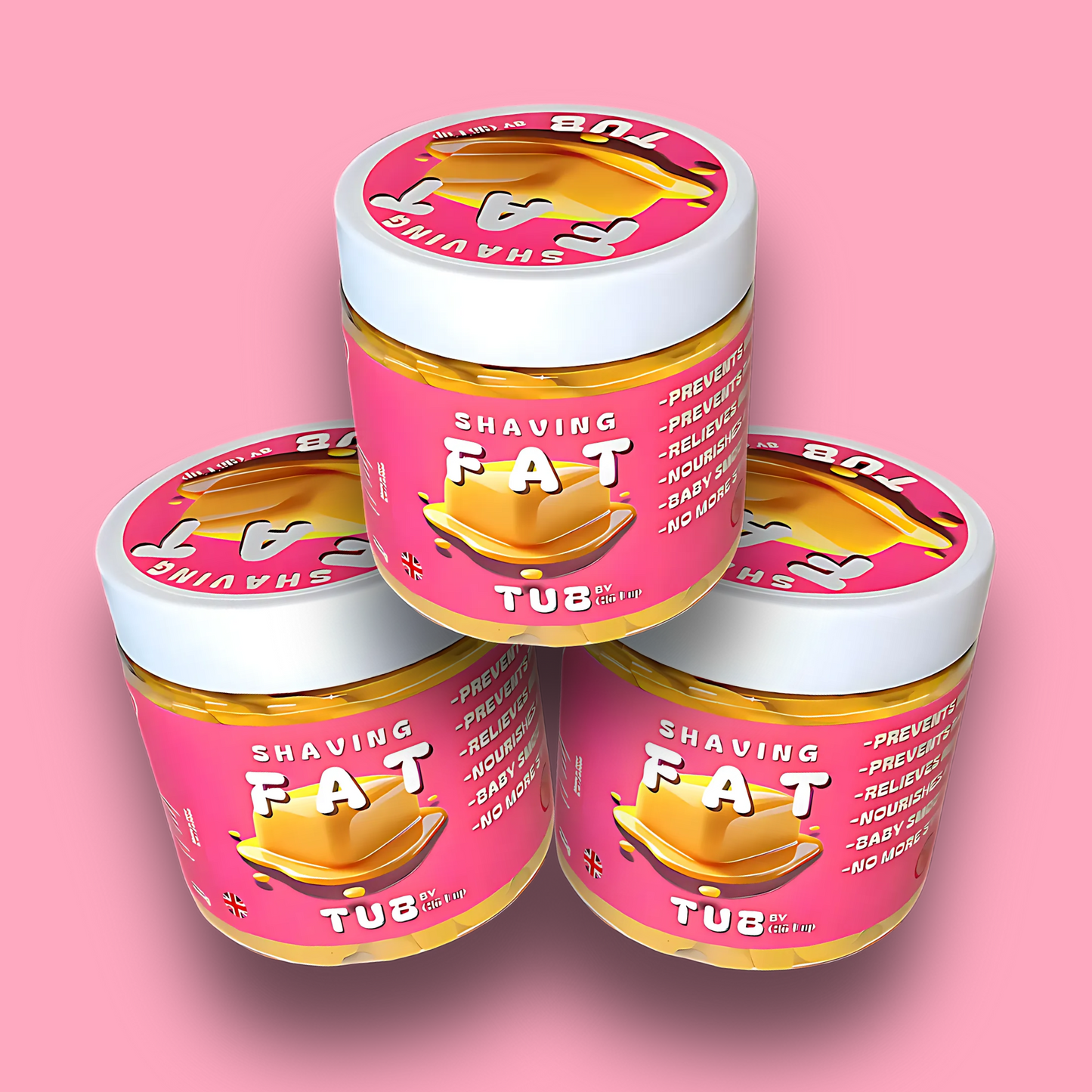 Fett rasieren mit Sheabutter (Paket)