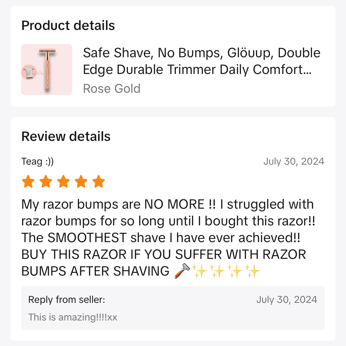 GlöUup Razor- Flawless skin in seconds, lasts FOREVER