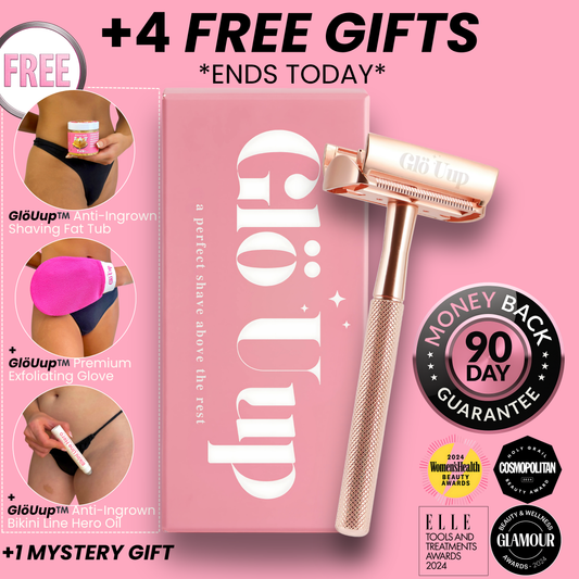 GlöUup Razor- Flawless skin in seconds, lasts FOREVER