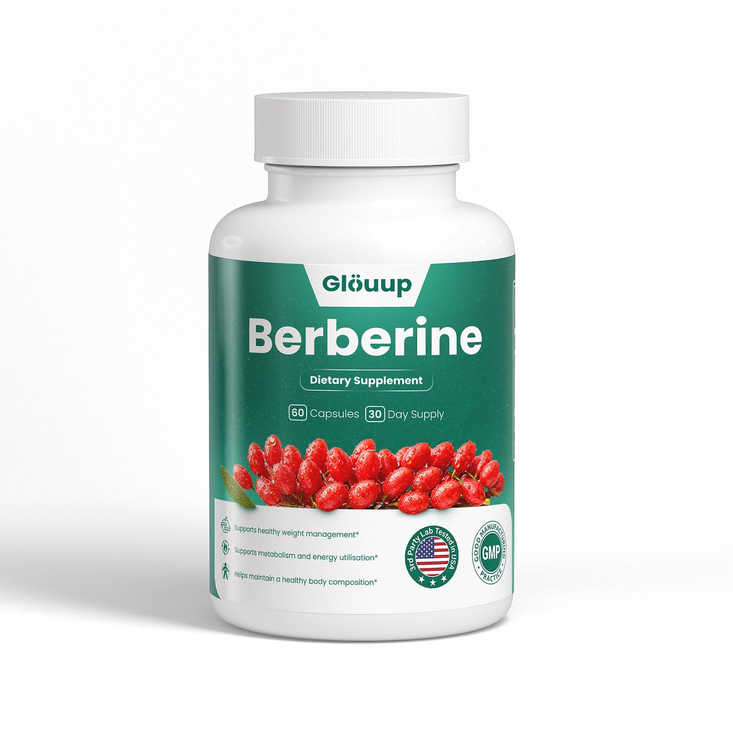 GloÜup™ Berberine — 800mg of Natural Metabolic Support in Every Serving*