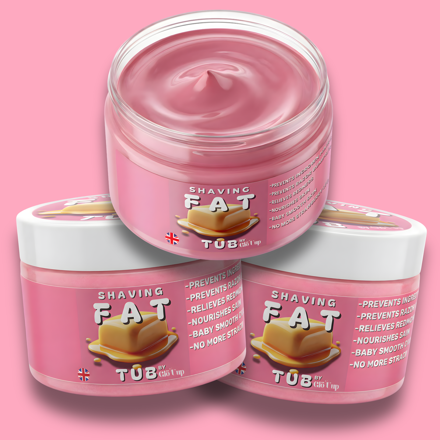 Shaving Fat with Shea Butter PREMIUM GRADE