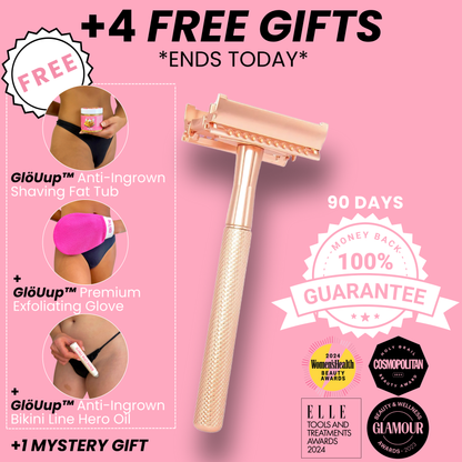 GlöUup Razor- Flawless skin in seconds, lasts FOREVER