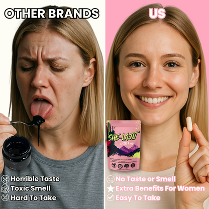 SHE-LAJIT: World’s 1st Female-Optimised SHILAJIT SUPPLEMENT
