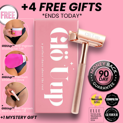 GlöUup Razor- Flawless skin in seconds, lasts FOREVER