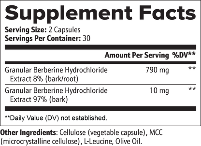 GloÜup™ Berberine — 800mg of Natural Metabolic Support in Every Serving*